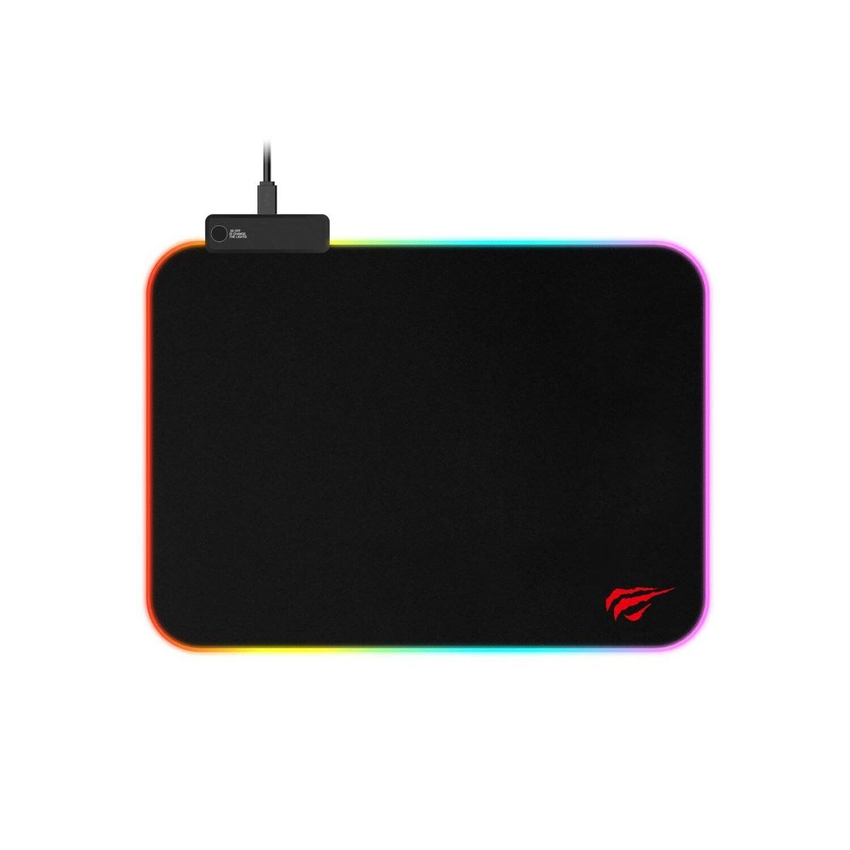 HAVIT - Mouse Pad Gamer RGB GAMENOTE MP901 - Negro
