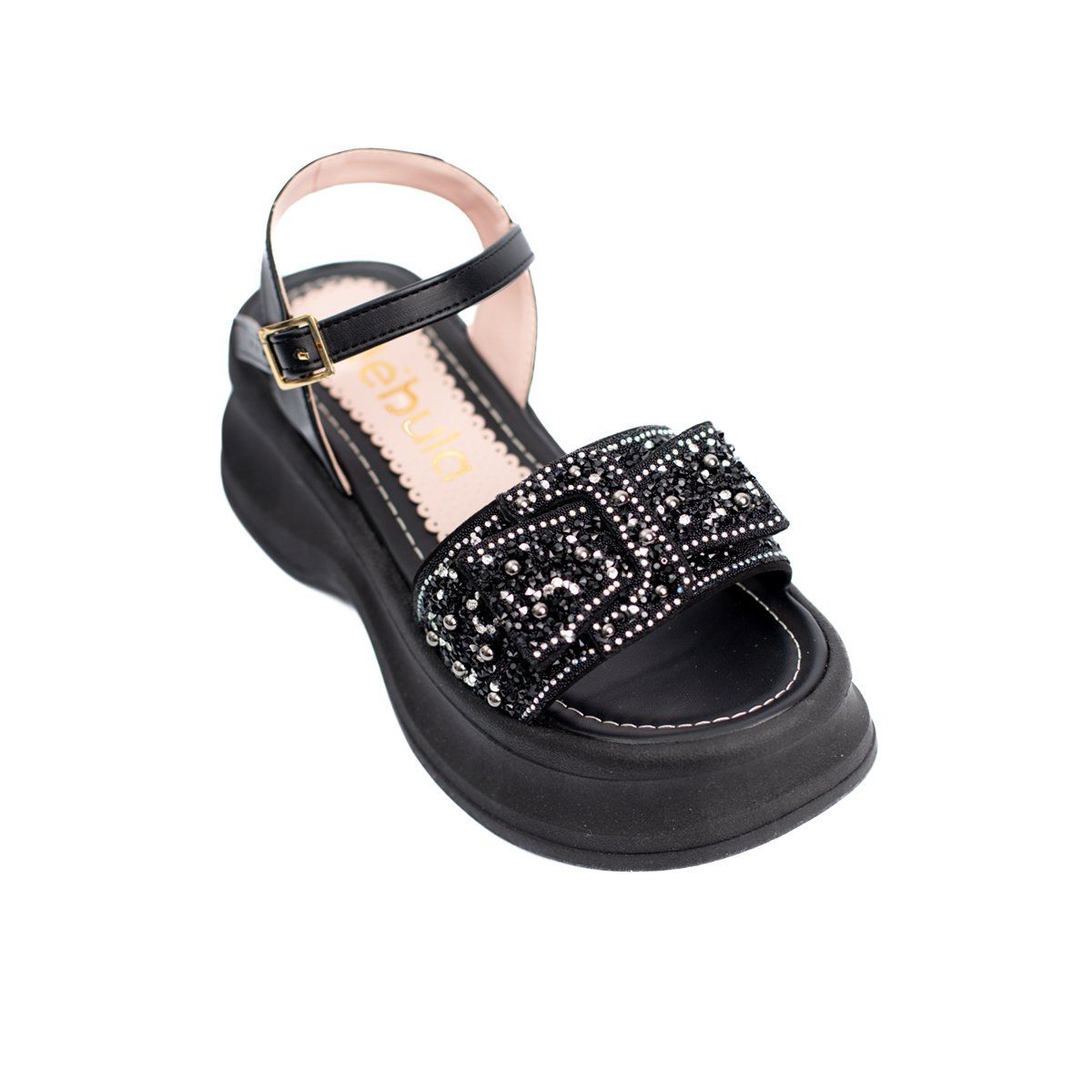 NEBULA - Sandalias Nayden - Nébula - Negro