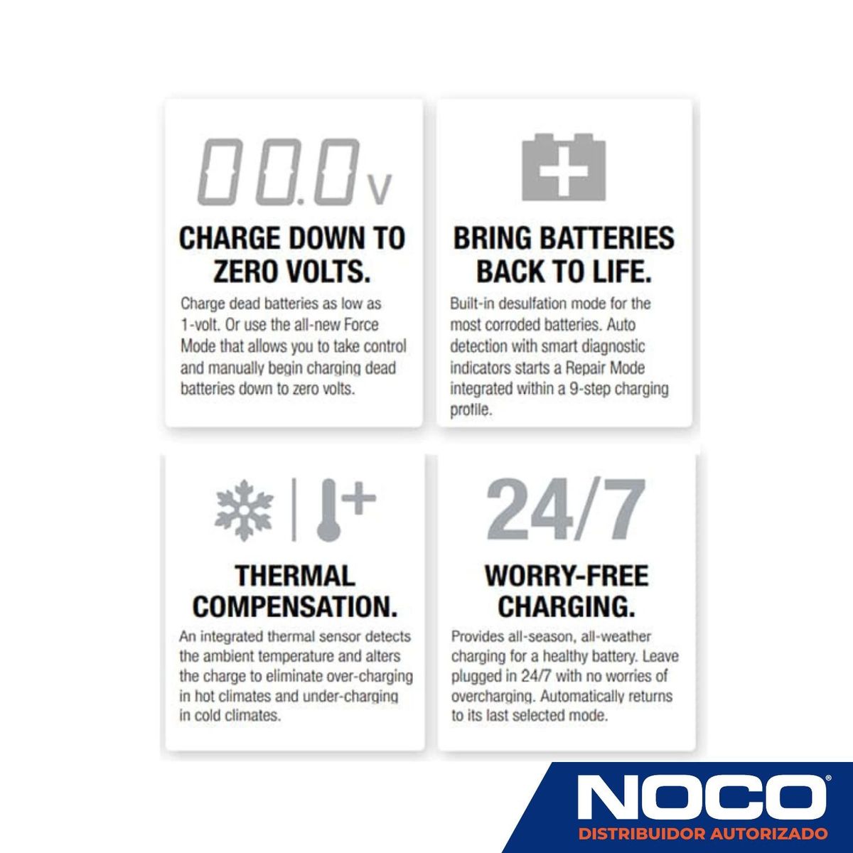 NOCO - CARGADOR DE BATERÍA NOCO GENIUS 10