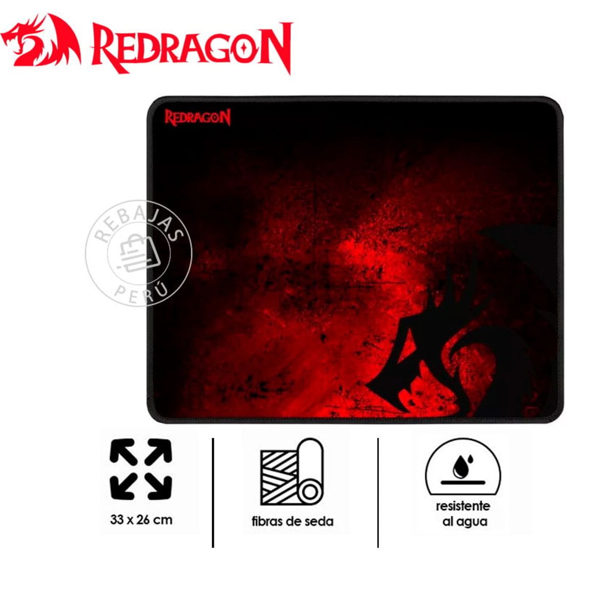 REDRAGON - Redragon P016 PISCES Mousepad XXL Antideslizante para Gaming 93x30cm