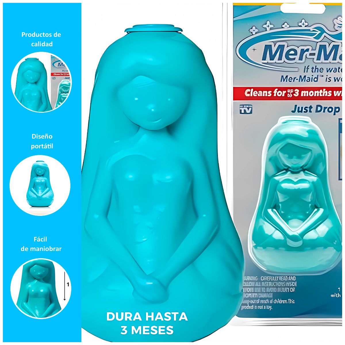 GENERICO - Limpiador automático de inodoro