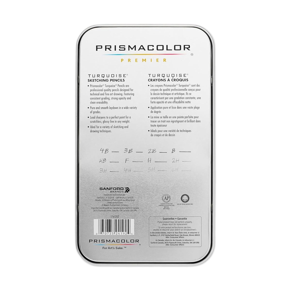 PRISMACOLOR - Lápices Grafito Prismacolor Premier Turquoise Medium x12