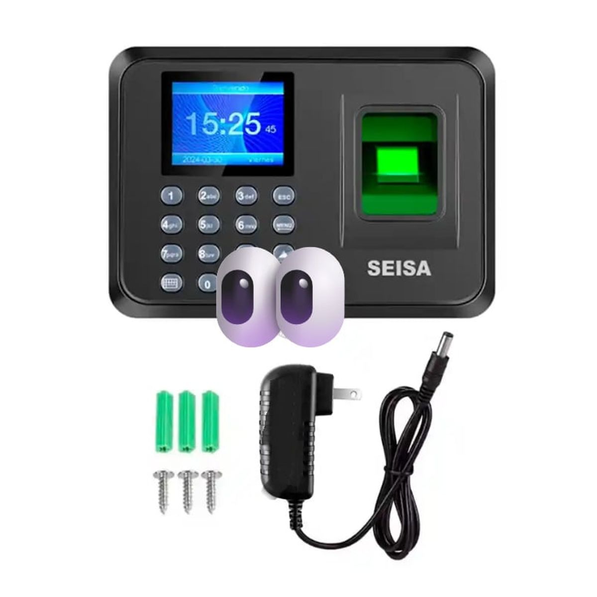 PREMIUM - Huellero Biometrico Digital de Asistencia Seisa KQJ-A6