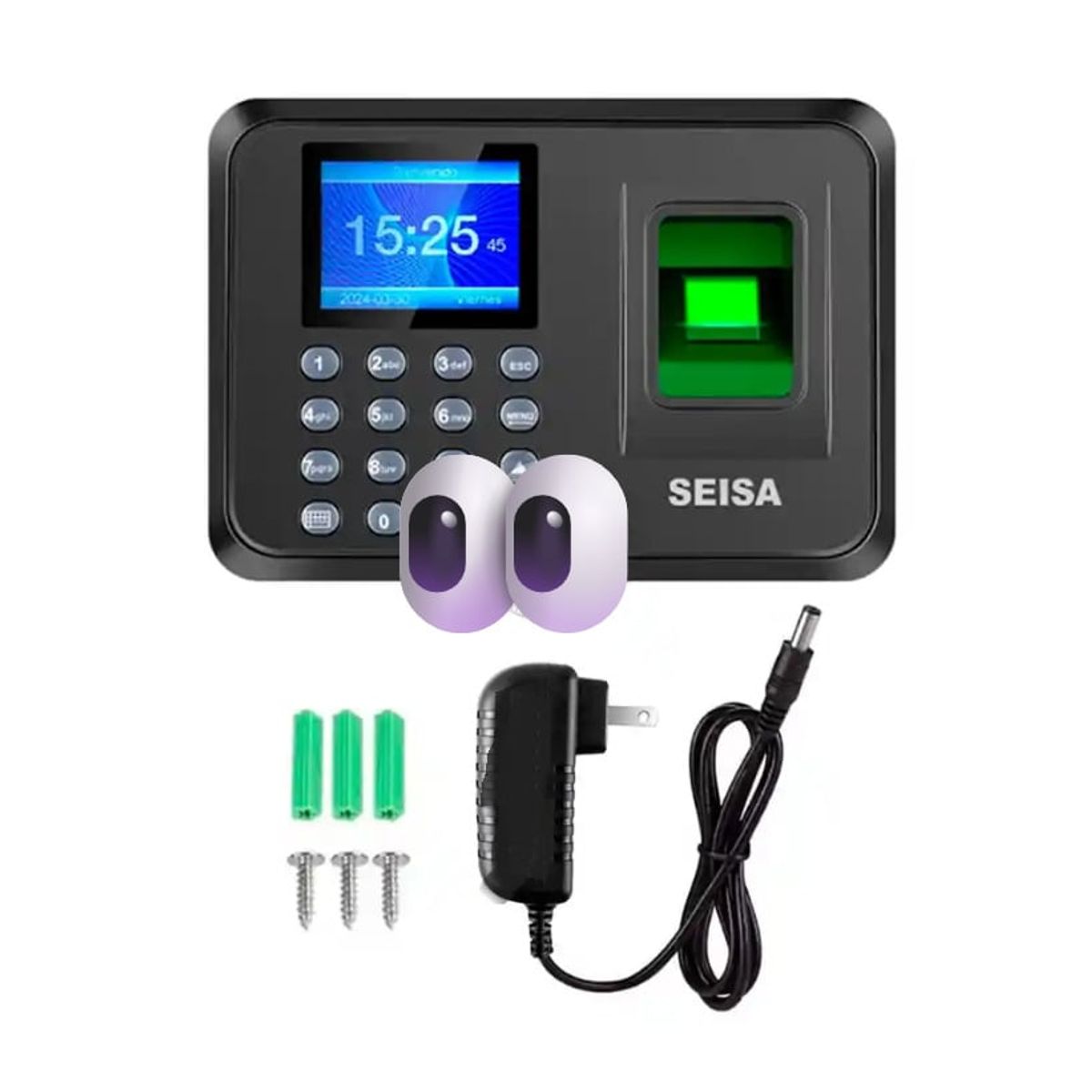 PREMIUM - Huellero Biometrico Digital de Asistencia Seisa KQJ-A6