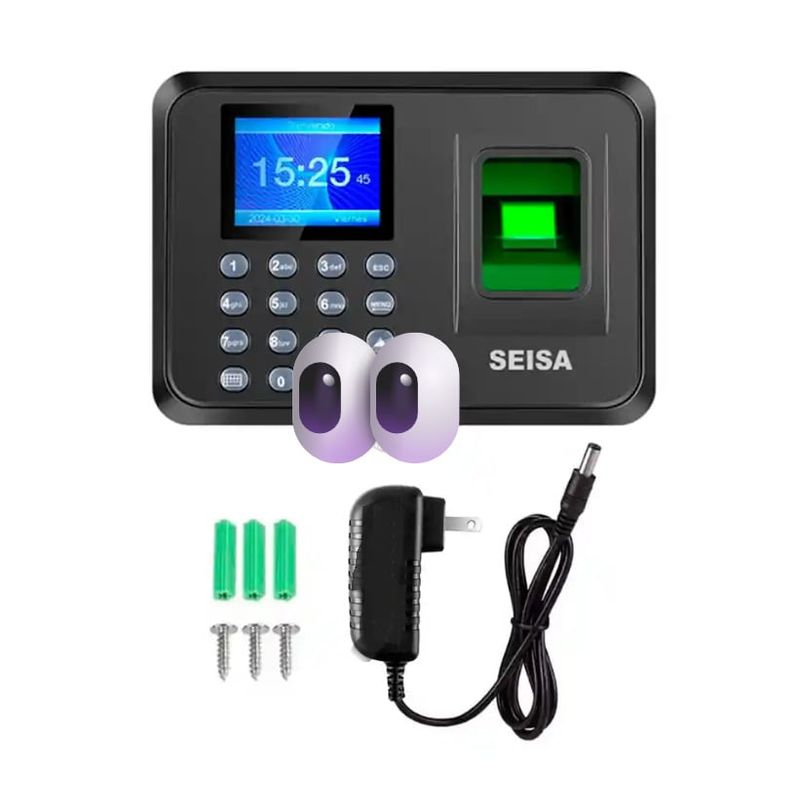 PREMIUM - Huellero Biometrico Digital de Asistencia Seisa KQJ-A6