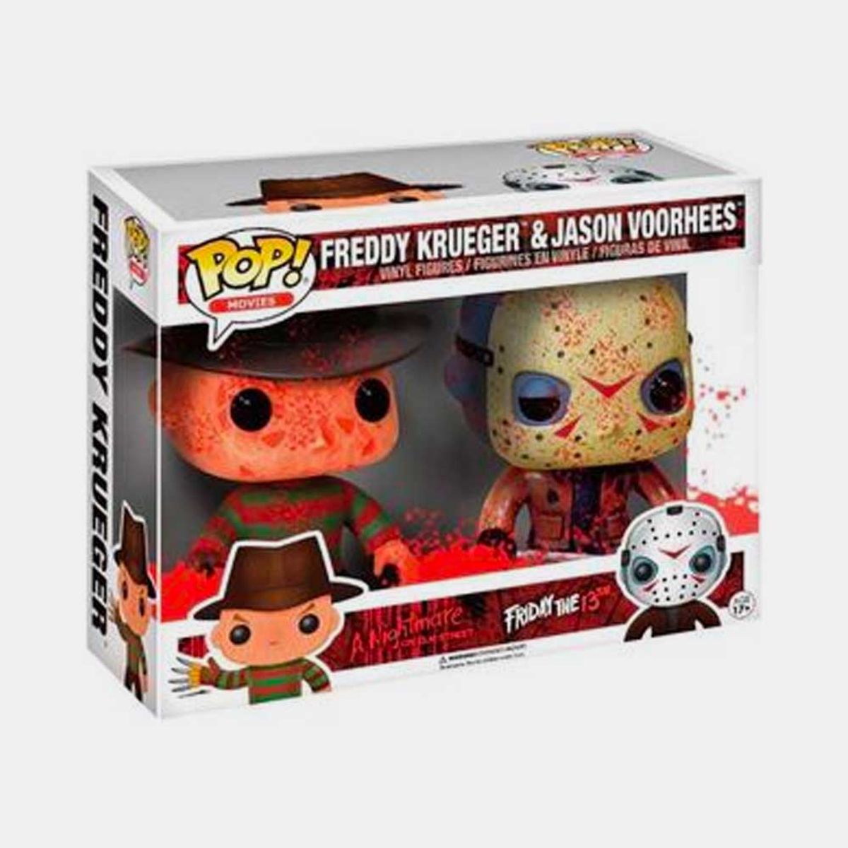 FUNKO - FUNKO POP MOVIES FREDDY KRUEGER & JASON VOORHEES