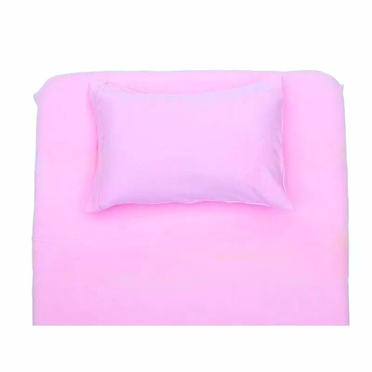 GENERICO - Sábanas de cuna 130x70 Rosado fuerte