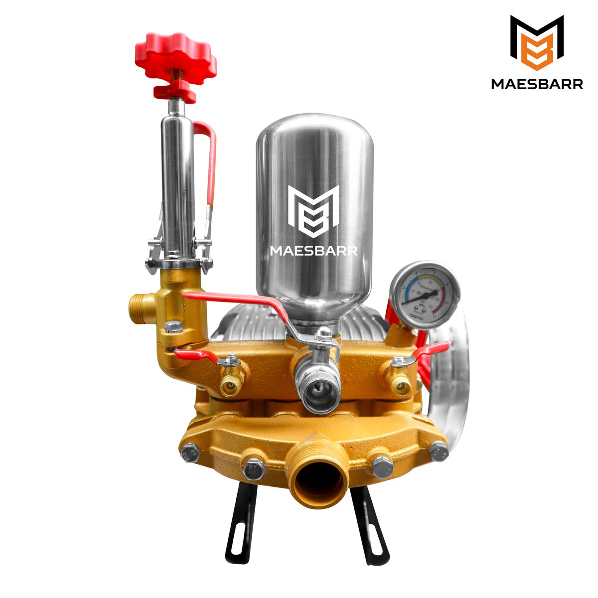 MAESBARR - BS-90 CABEZAL DE ALTA PRESIÓN CON PISTÓN DE ACERO INOXIDABLE