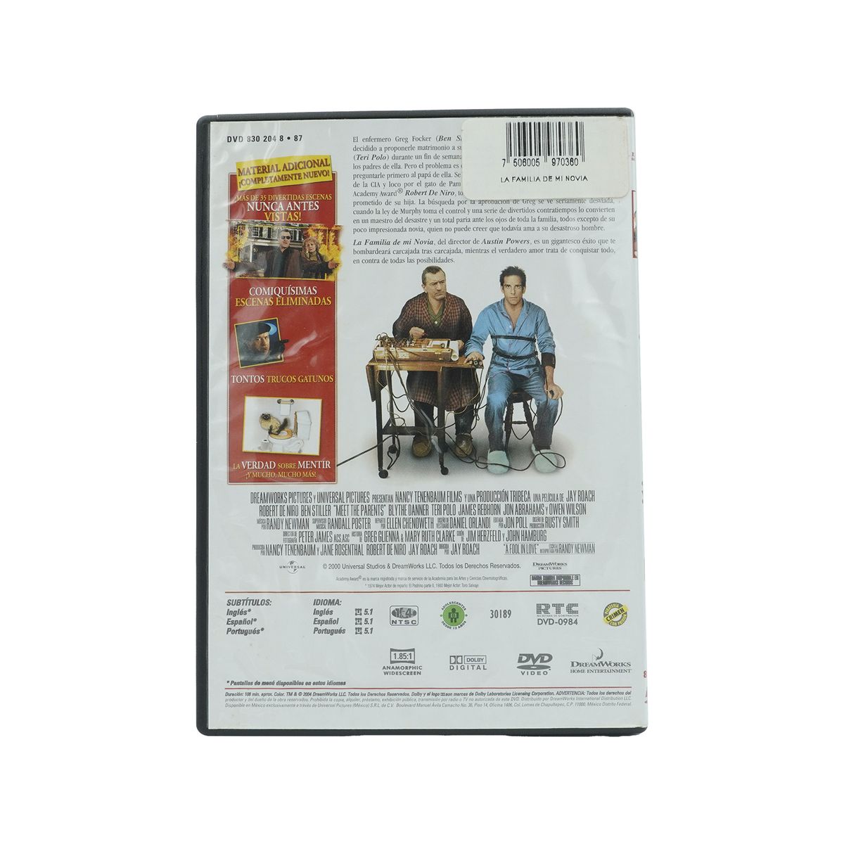 GENERICO - Dvd Original La Familia De Mi Novia 2009