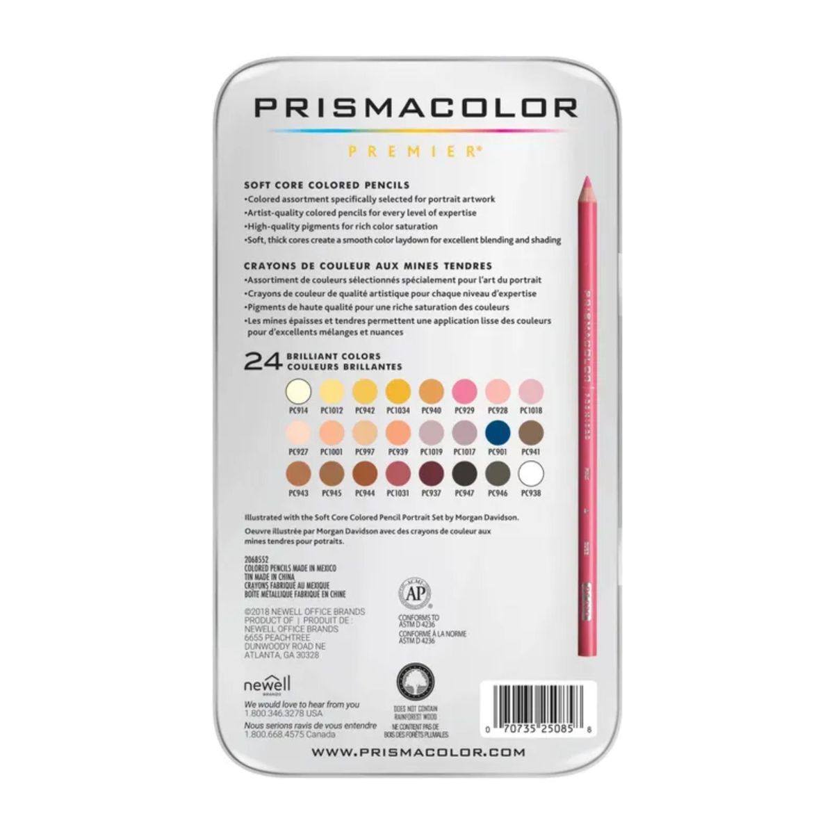 PRISMACOLOR - Colores Prismacolor Premier colores para retratos x24