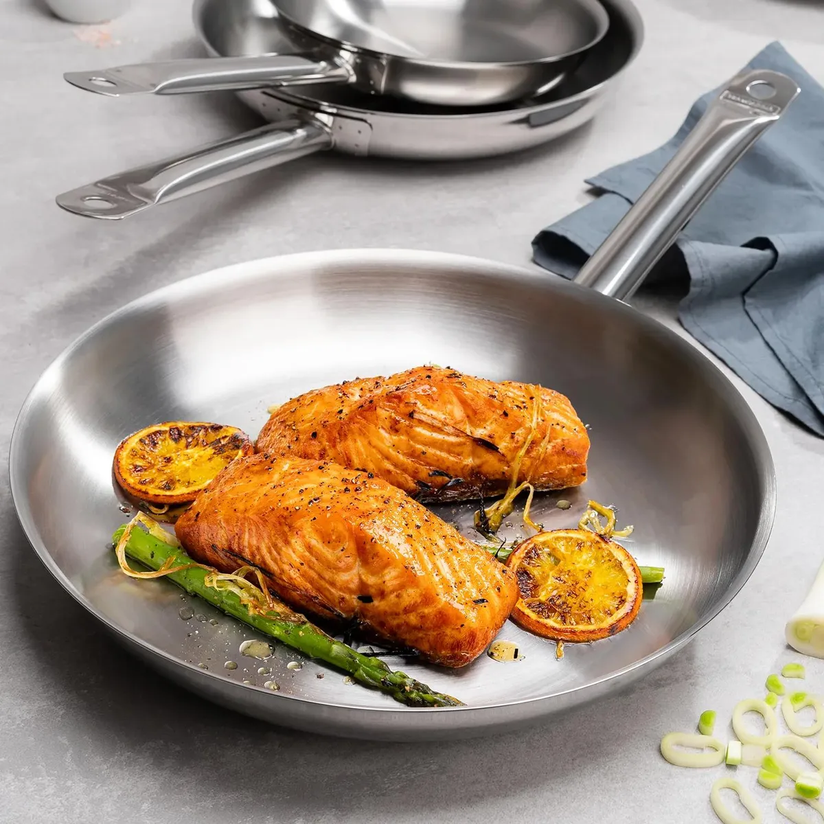 TRAMONTINA - Sarten Profesional Inox # 26 - Tramontina.