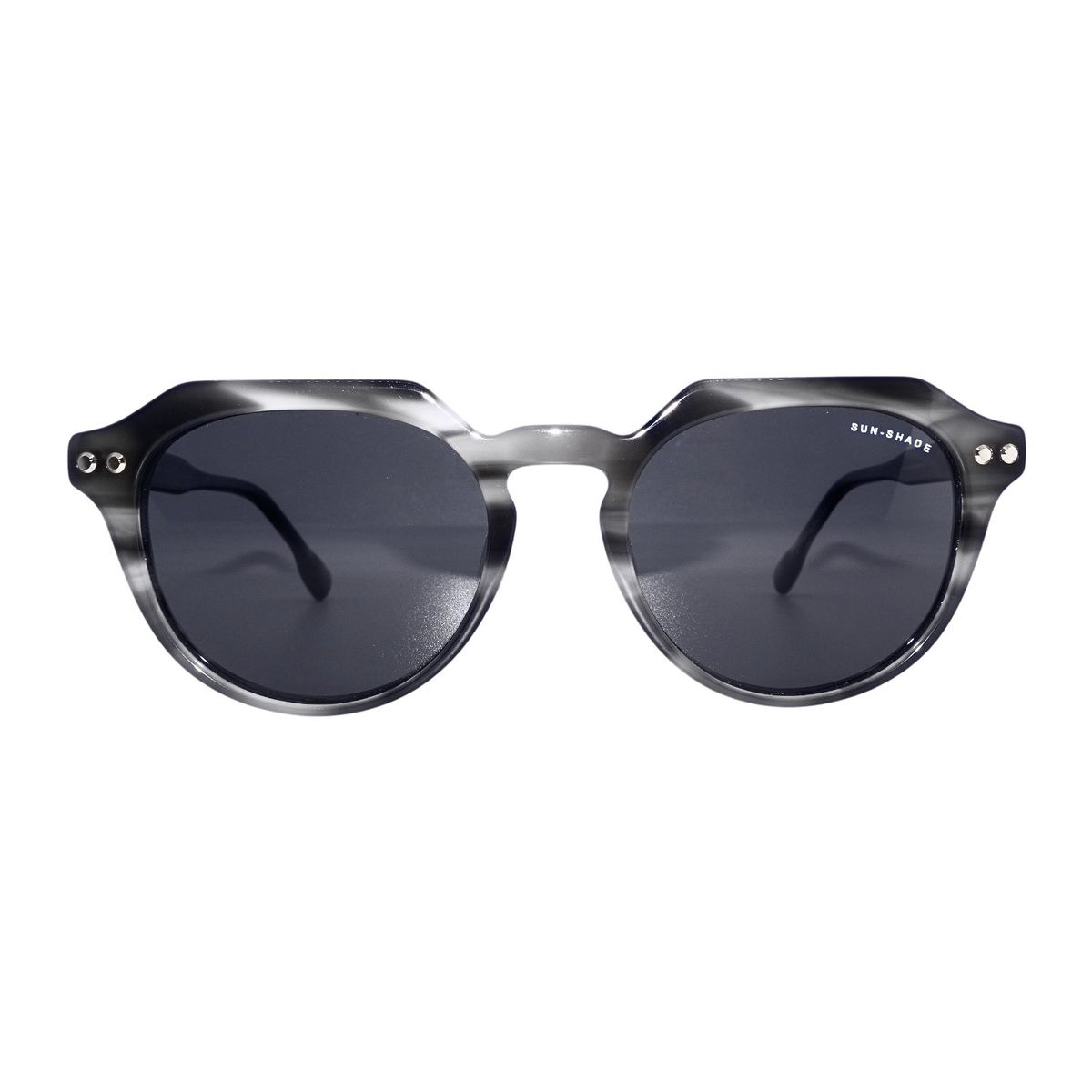 SUN SHADE - Lentes de sol de moda Europea - LENNON POLARIZED BLACK