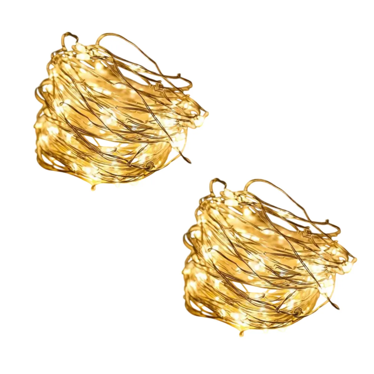 INSPIRA - Set 2 Cadenas de Luces LED en Alambre 8m