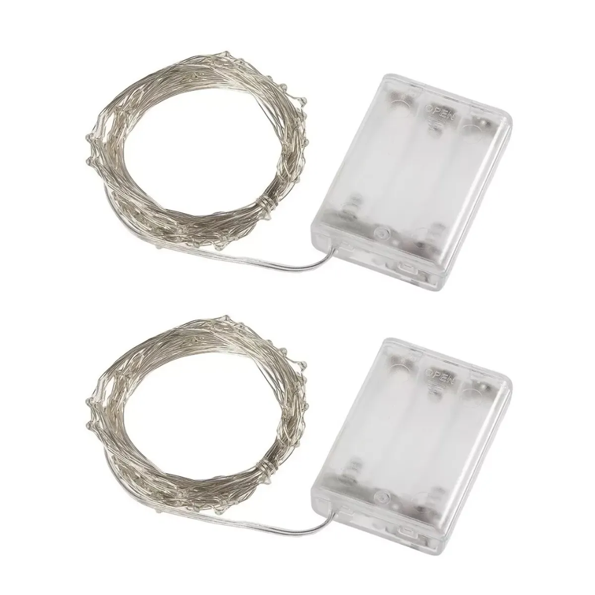 INSPIRA - Set 2 Cadenas de Luces LED en Alambre 8m