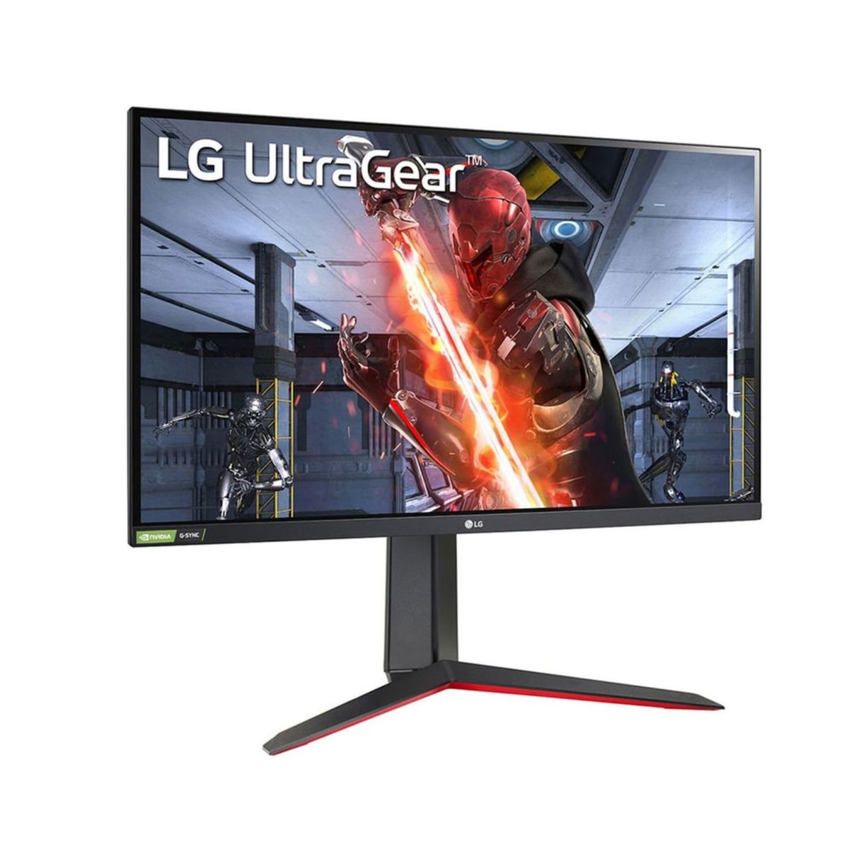 LG - Monitor LG 27GN65R-B de 27 Pulg 144HZ 1MS IPS FHD PIVOT Antirreflejo