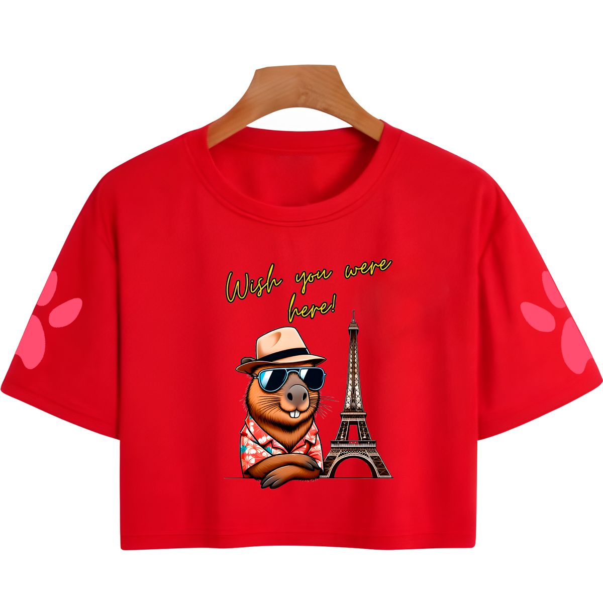 GENERICO - Polo Crops Capibara Eiffel