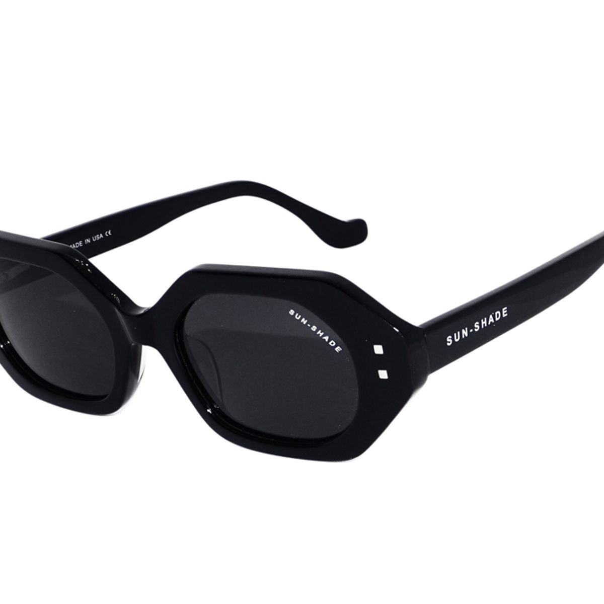 SUN SHADE - Lentes de sol de moda Europea - URI POLARIZED BLACK