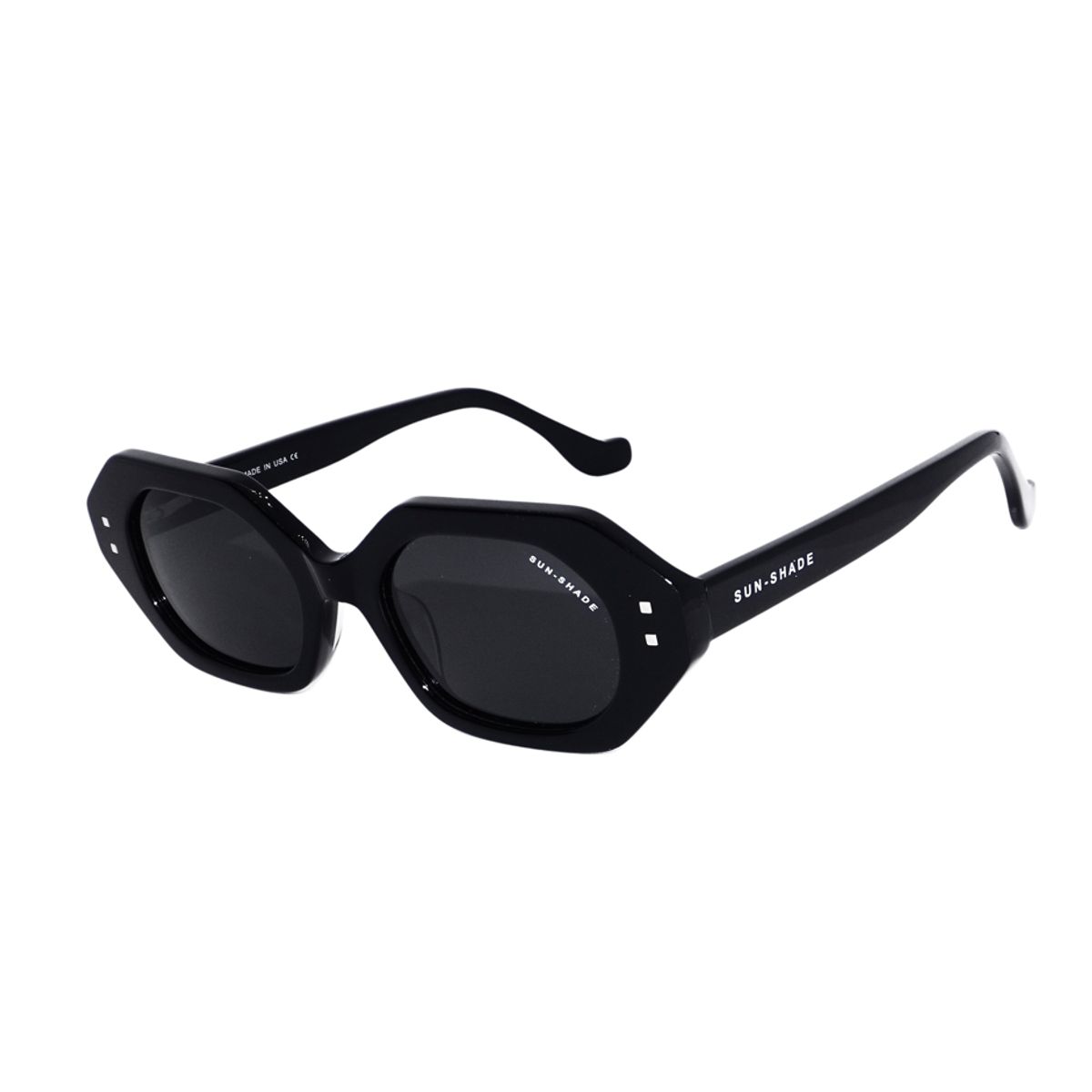 SUN SHADE - Lentes de sol de moda Europea - URI POLARIZED BLACK
