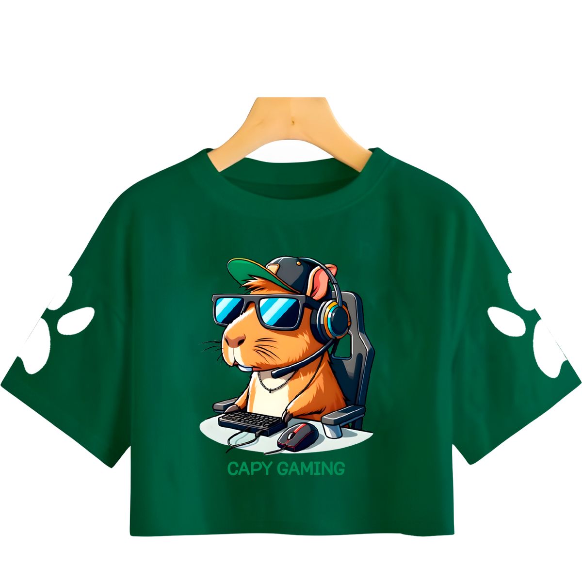 GENERICO - Polo Crops Capibara Gaming