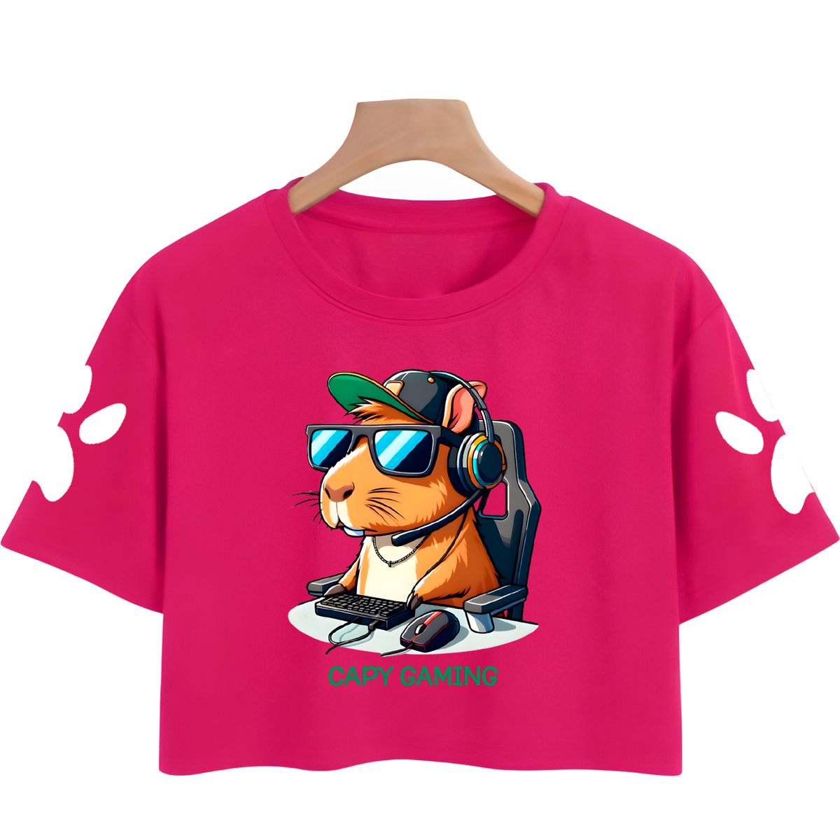 GENERICO - Polo Crops Capibara Gaming