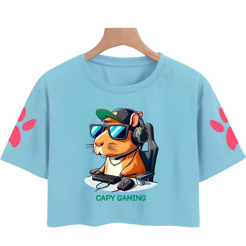 GENERICO - Polo Crops Capibara Gaming