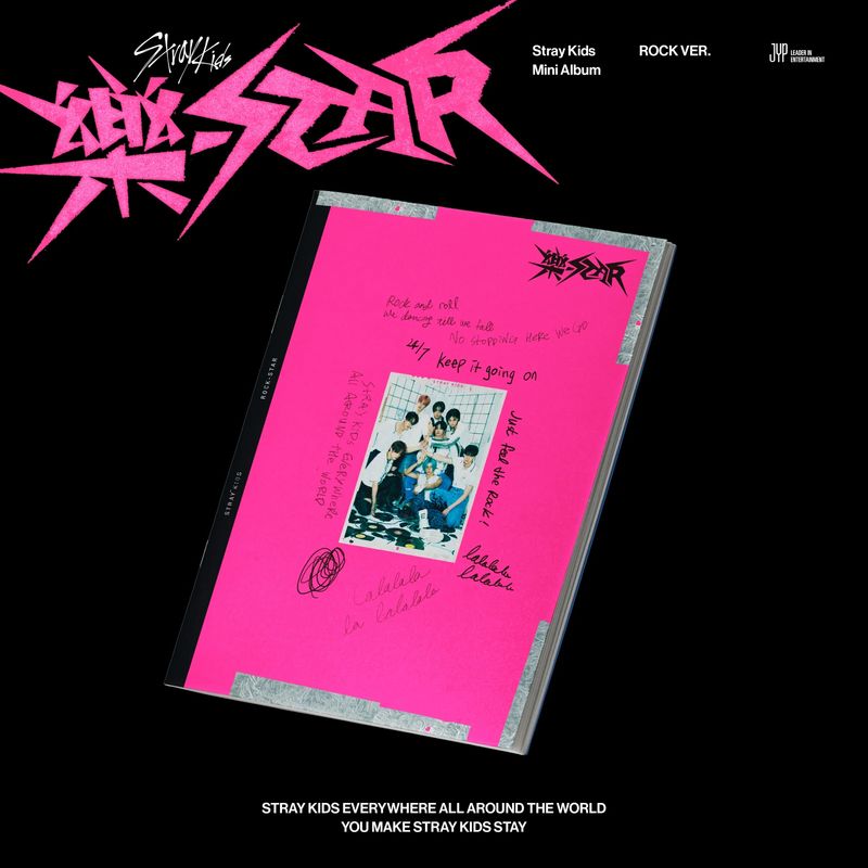 GENERICO - ALBUM ROCK-STAR STRAY KIDS ROSA