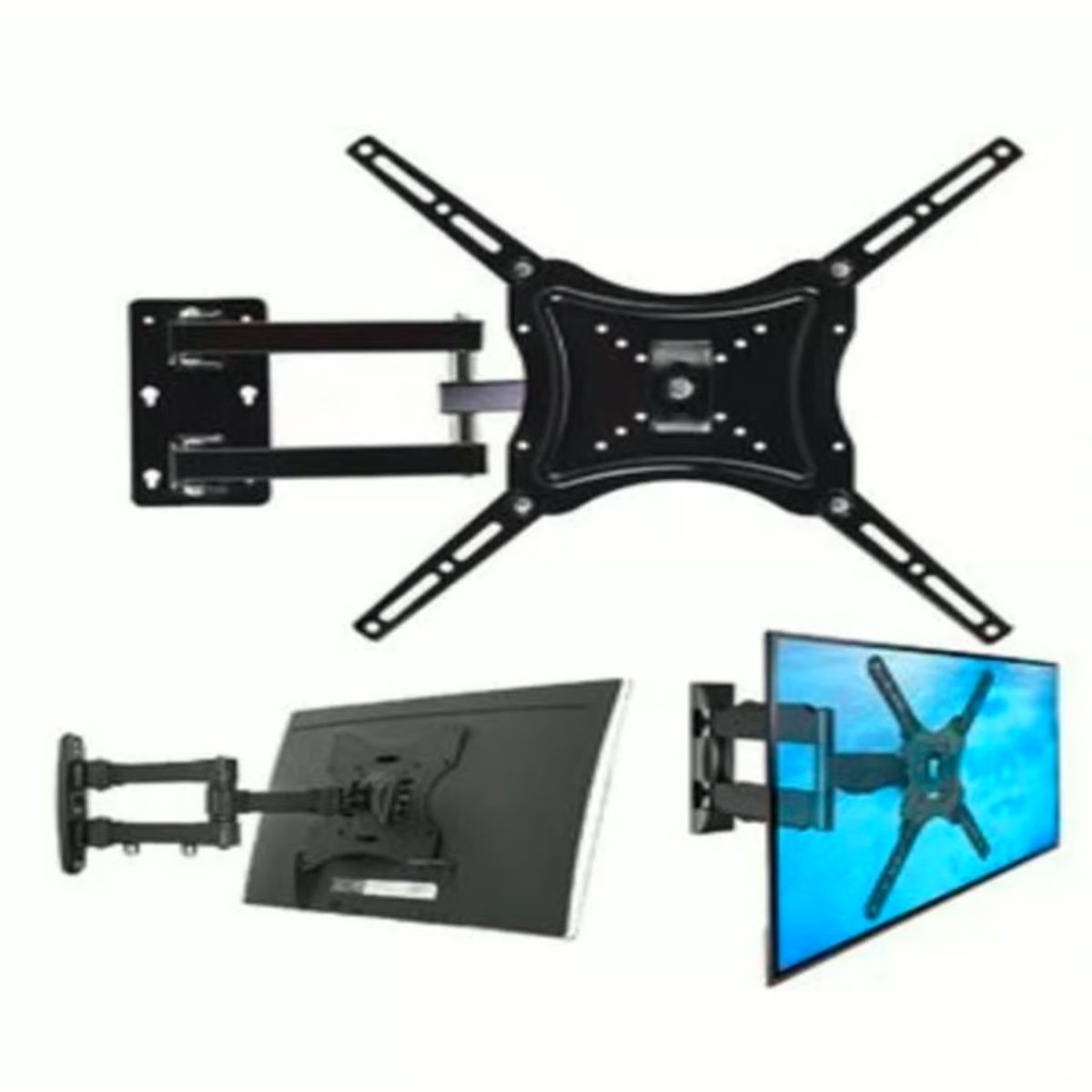 GENERICO - RACK Móvil para TV Soporte Plegable Giratorio LCD LED SMART 32-55