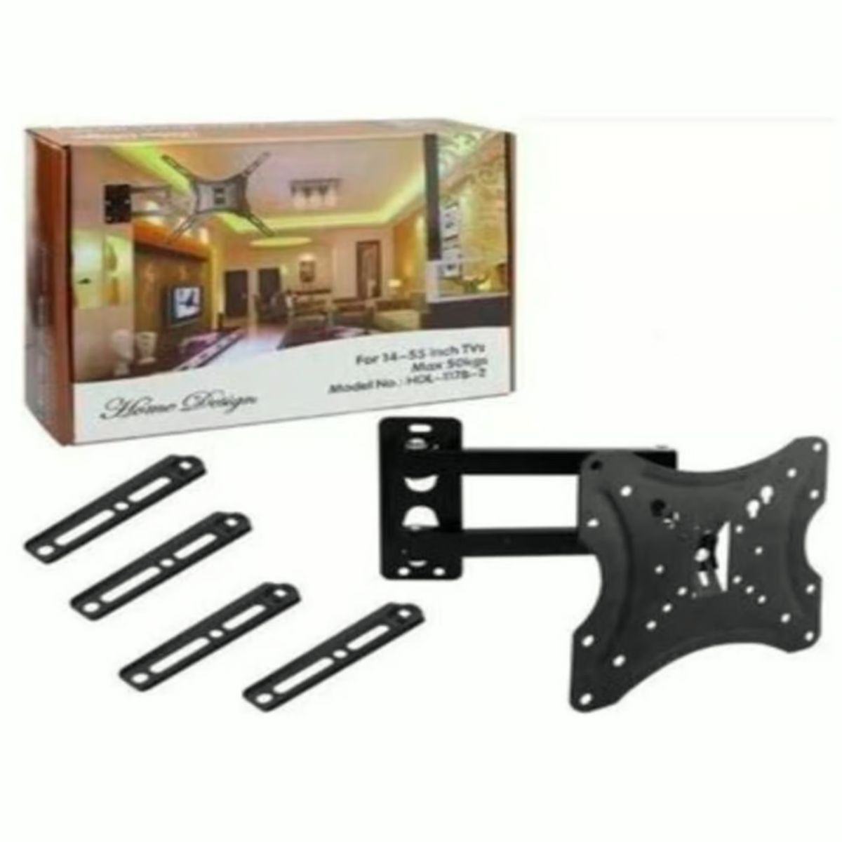 GENERICO - RACK Móvil para TV Soporte Plegable Giratorio LCD LED SMART 32-55