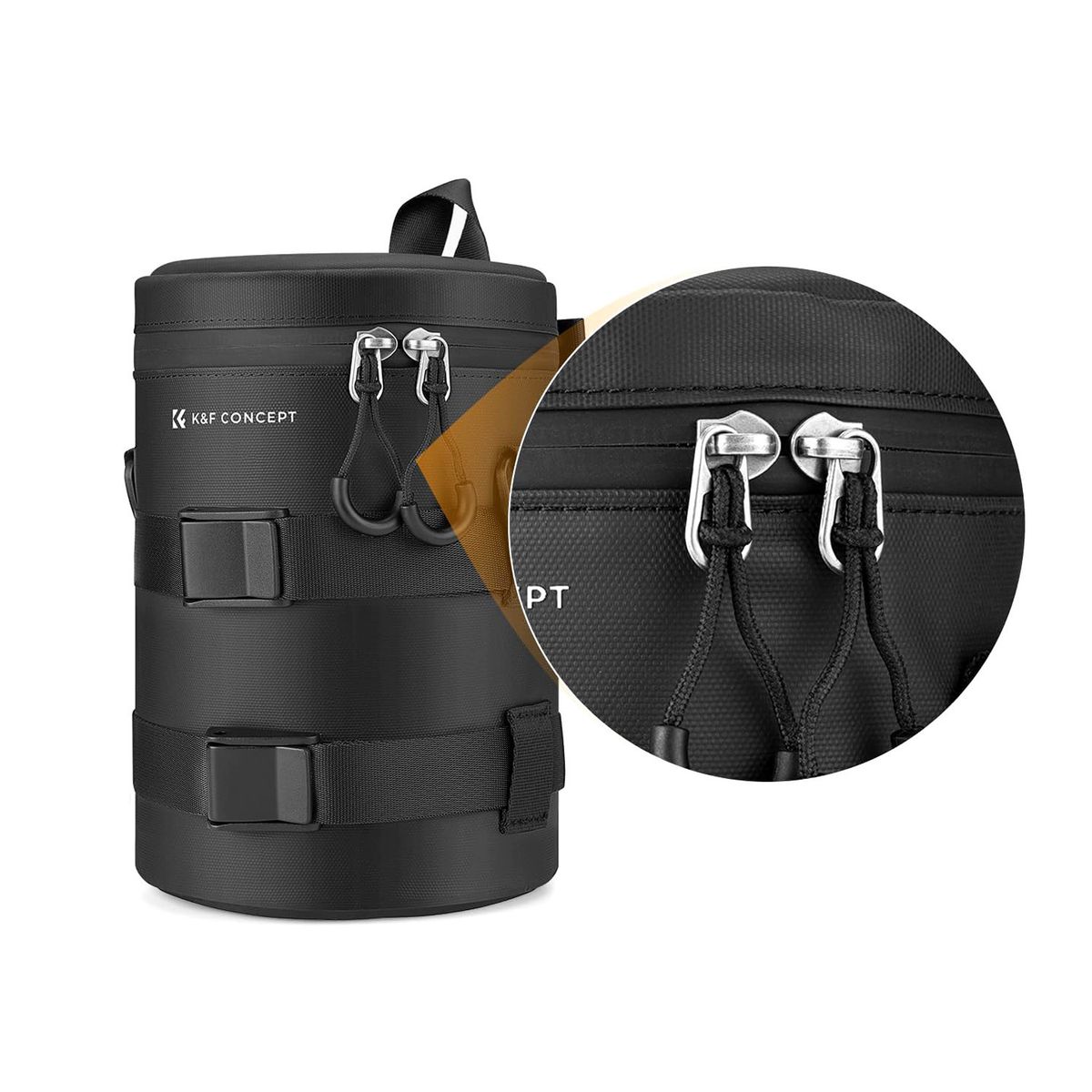 K&F CONCEPT - Bolso protector para lente - Talla L - K&F Concept