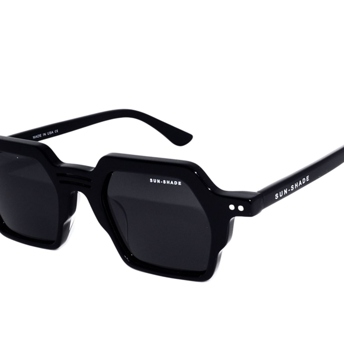 SUN SHADE - Lentes de sol de moda Europea - MILAN POLARIZED BLACK