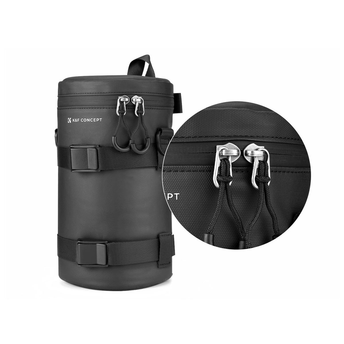 K&F CONCEPT - Bolso protector para lente - Talla XL - K&F Concept