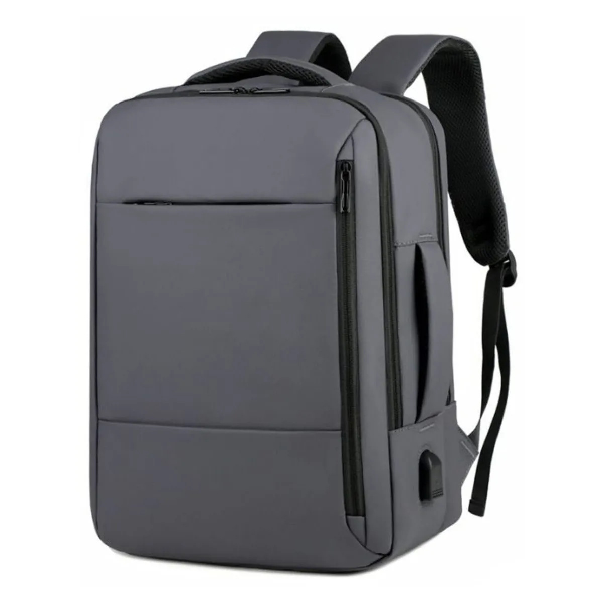 GENERICO - Mochila Para Trabajo Viaje Negocios Impermeable Con USB Portatil
