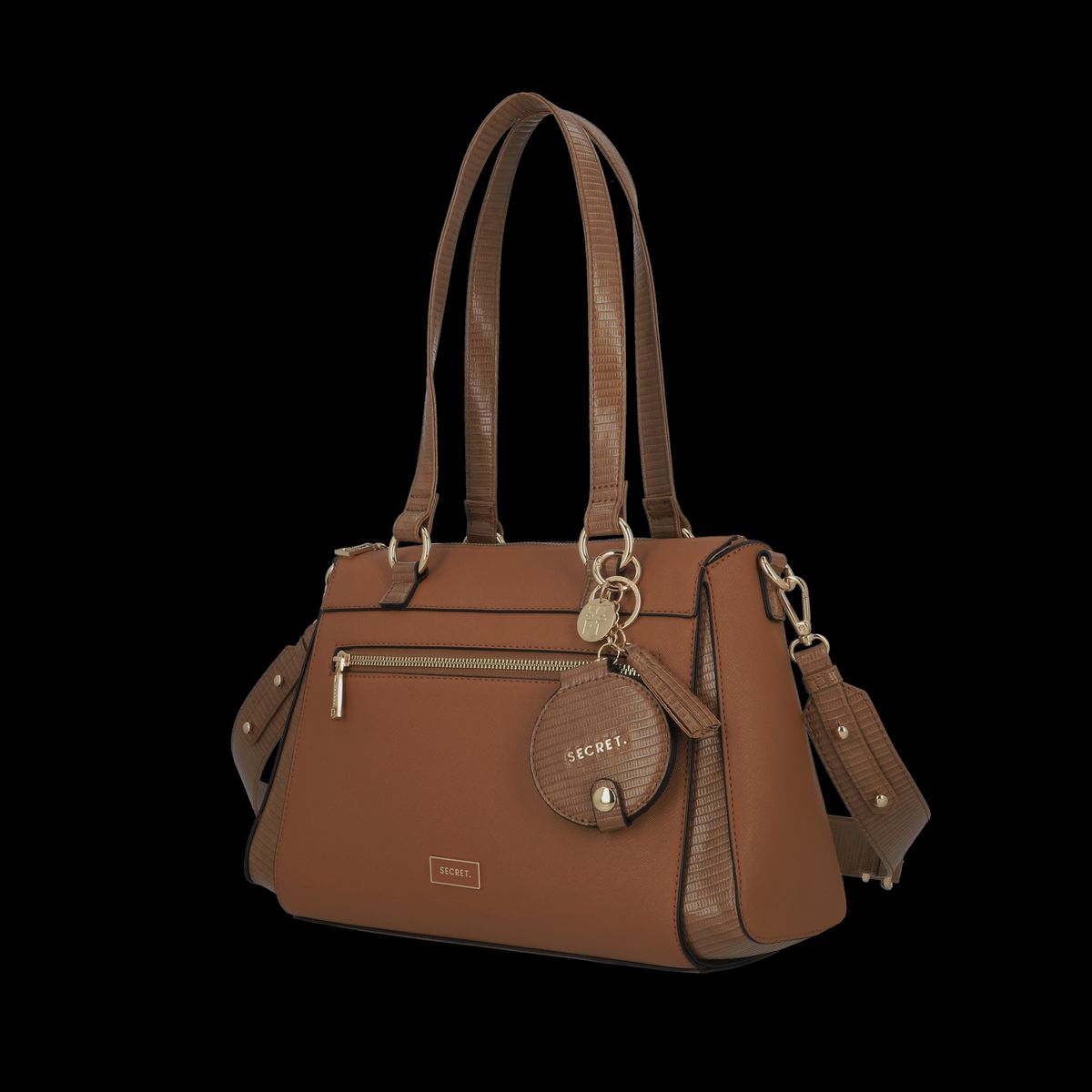 SECRET - Cartera Albacete Grande Brown