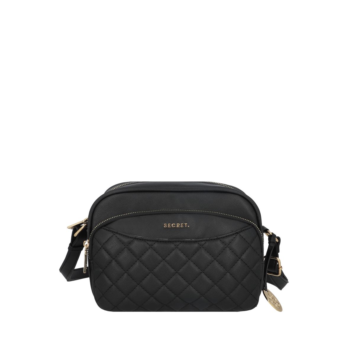 SECRET - Cartera Murcia Mediana Black