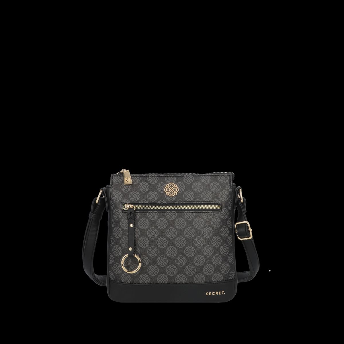 SECRET - Cartera Avignon Mediana Black