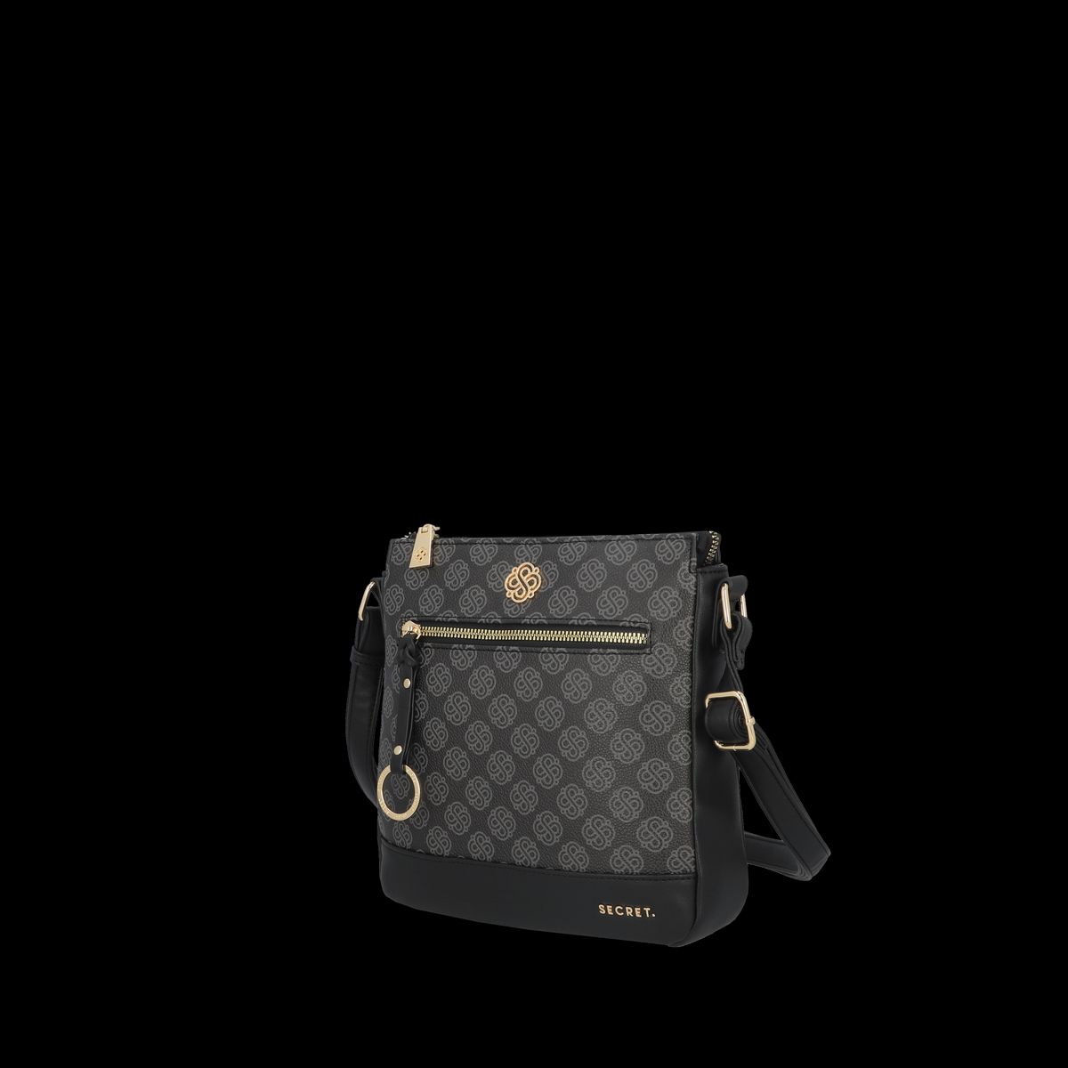 SECRET - Cartera Avignon Mediana Black