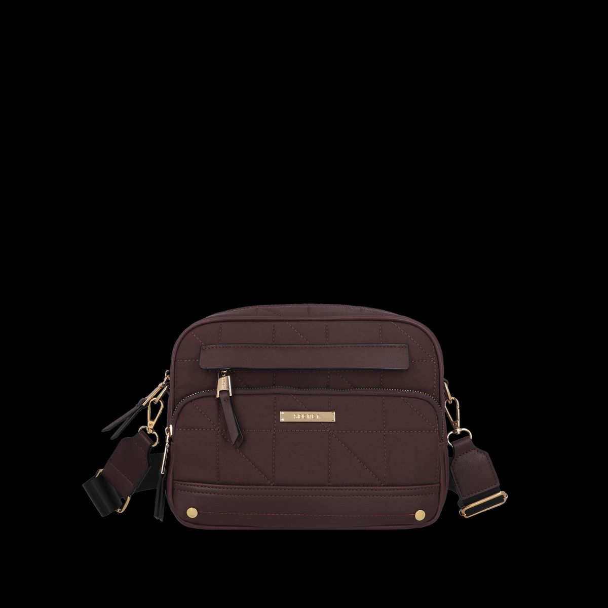 SECRET - Cartera Aspen Mediana Burgundy