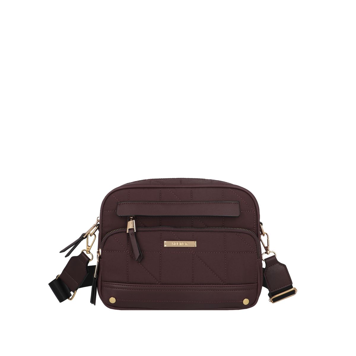 SECRET - Cartera Aspen Mediana Burgundy