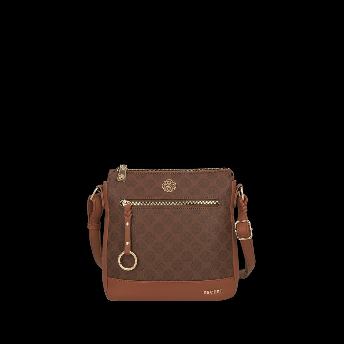 SECRET - Cartera Avignon Mediana Brown
