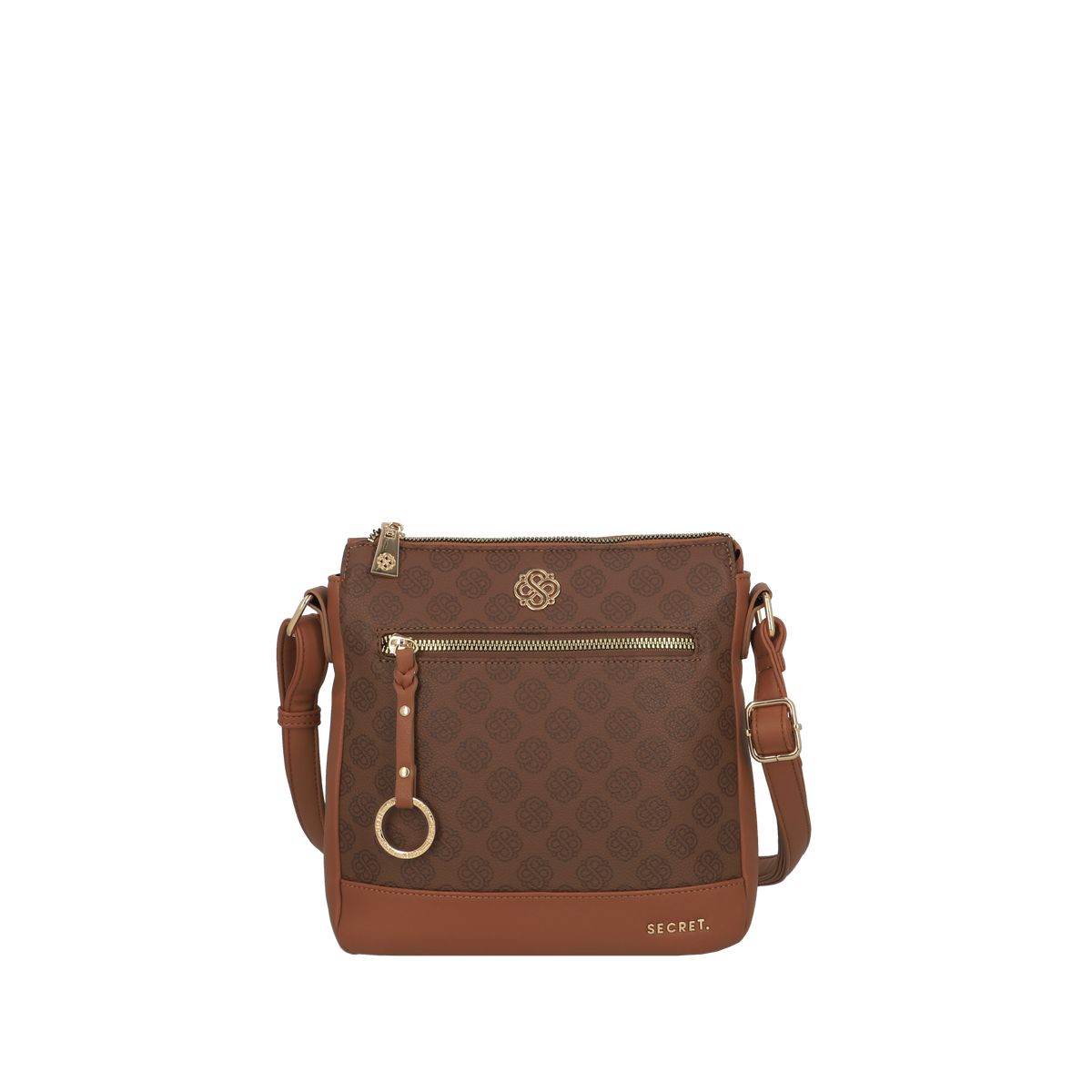 SECRET - Cartera Avignon Mediana Brown