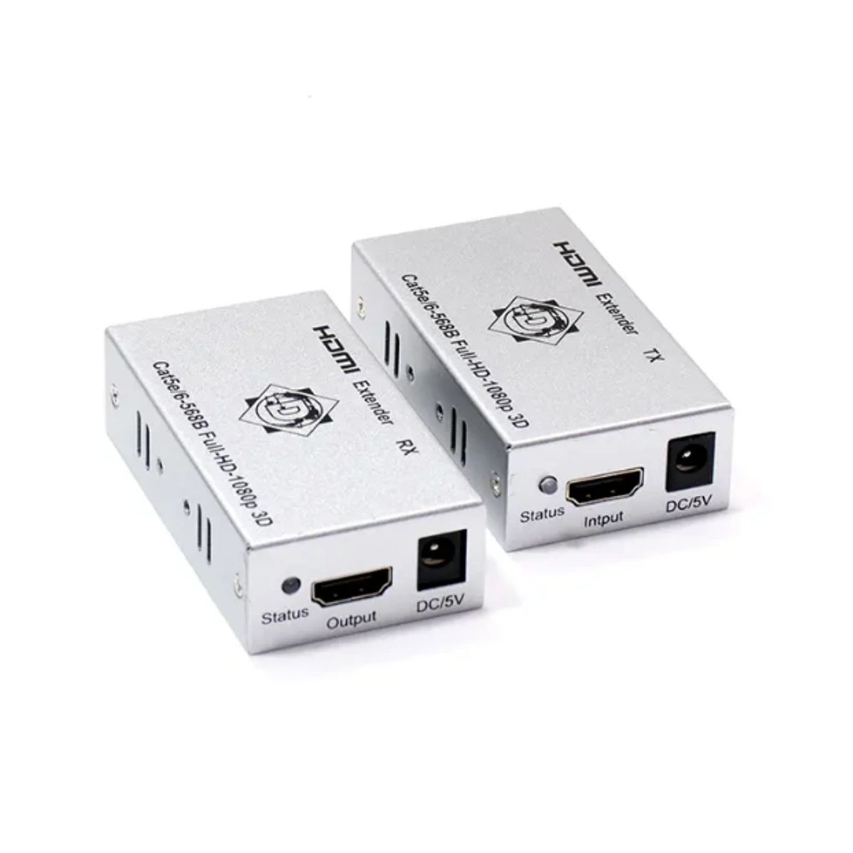 GENERICO - KIT EXTENDER HDMI X UTP CAT 6 DE 60 MTS DELCOM EXTENSOR AUDIO Y VIDEO