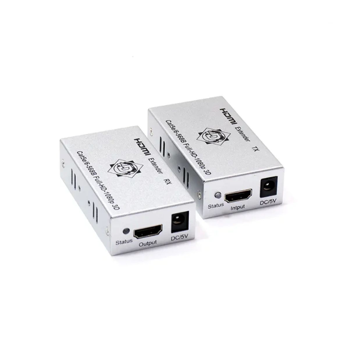 GENERICO - KIT EXTENDER HDMI X UTP CAT 6 DE 60 MTS DELCOM EXTENSOR AUDIO Y VIDEO