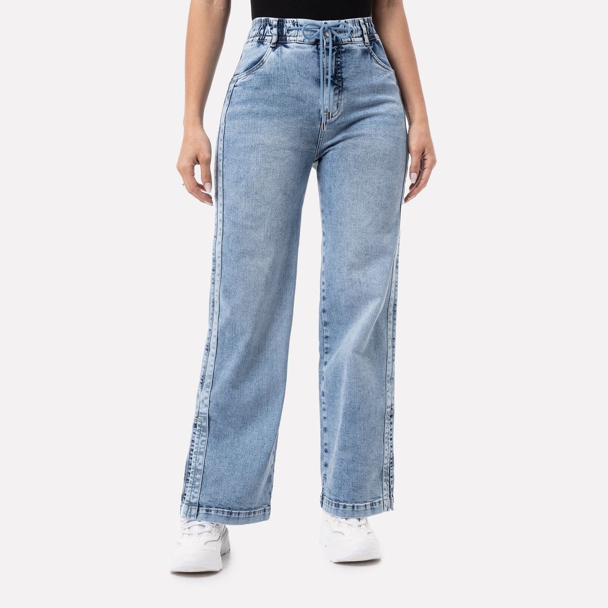 PIONIER - Pantalon Denim Stretch Brieli Pionier