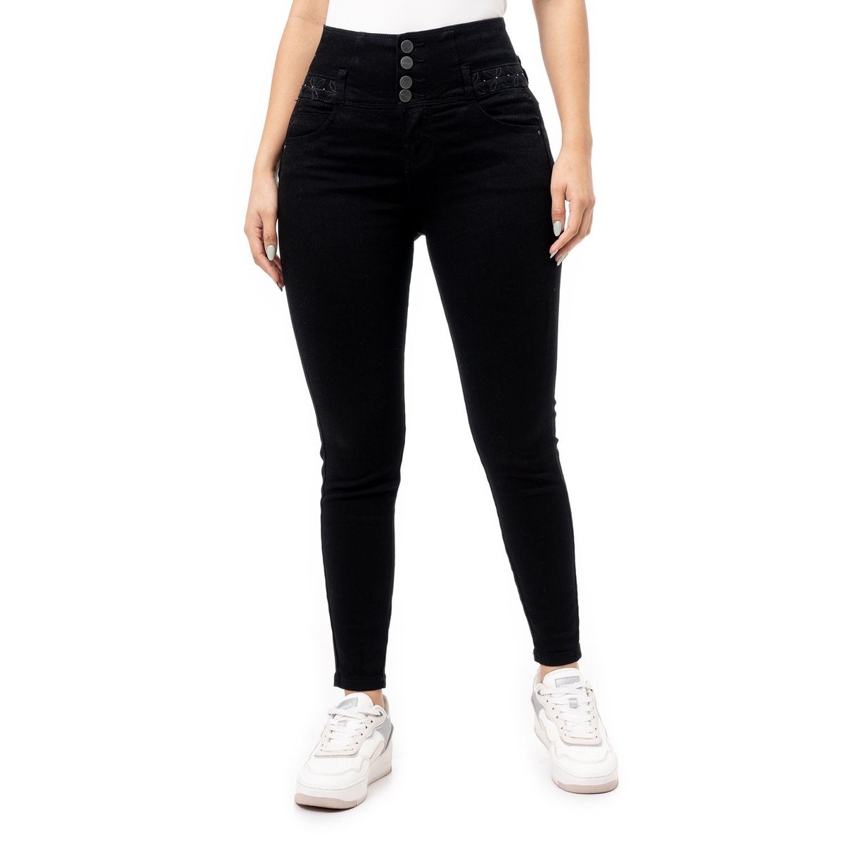 PIONIER - Pantalon Denim Stretch Adelineh Pionier