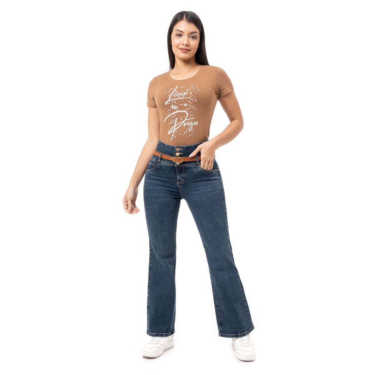 PIONIER - Pantalon Denim Stretch Cristih Pionier