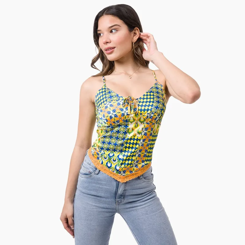 GZUCK - Blusas Saten Charlbi Gzuck