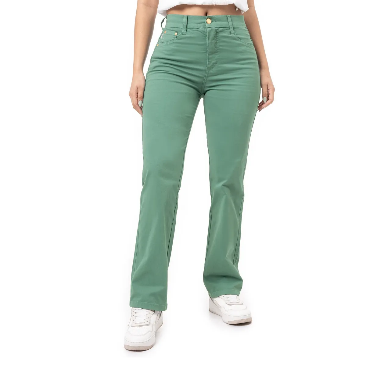 PIONIER - Cropped Drill Stretch Diana Pionier