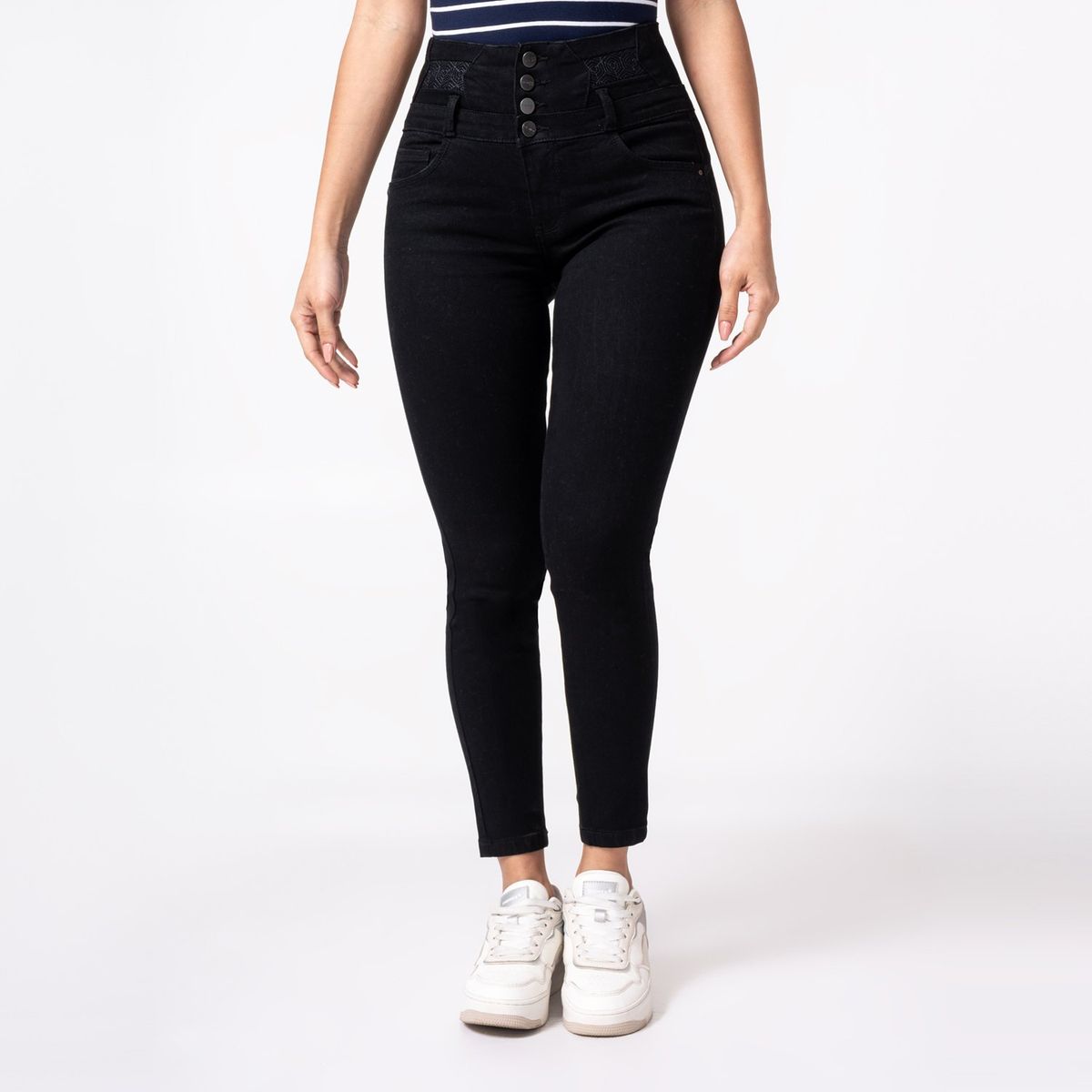 PIONIER - Pantalon Denim Stretch Ekatih Pionier