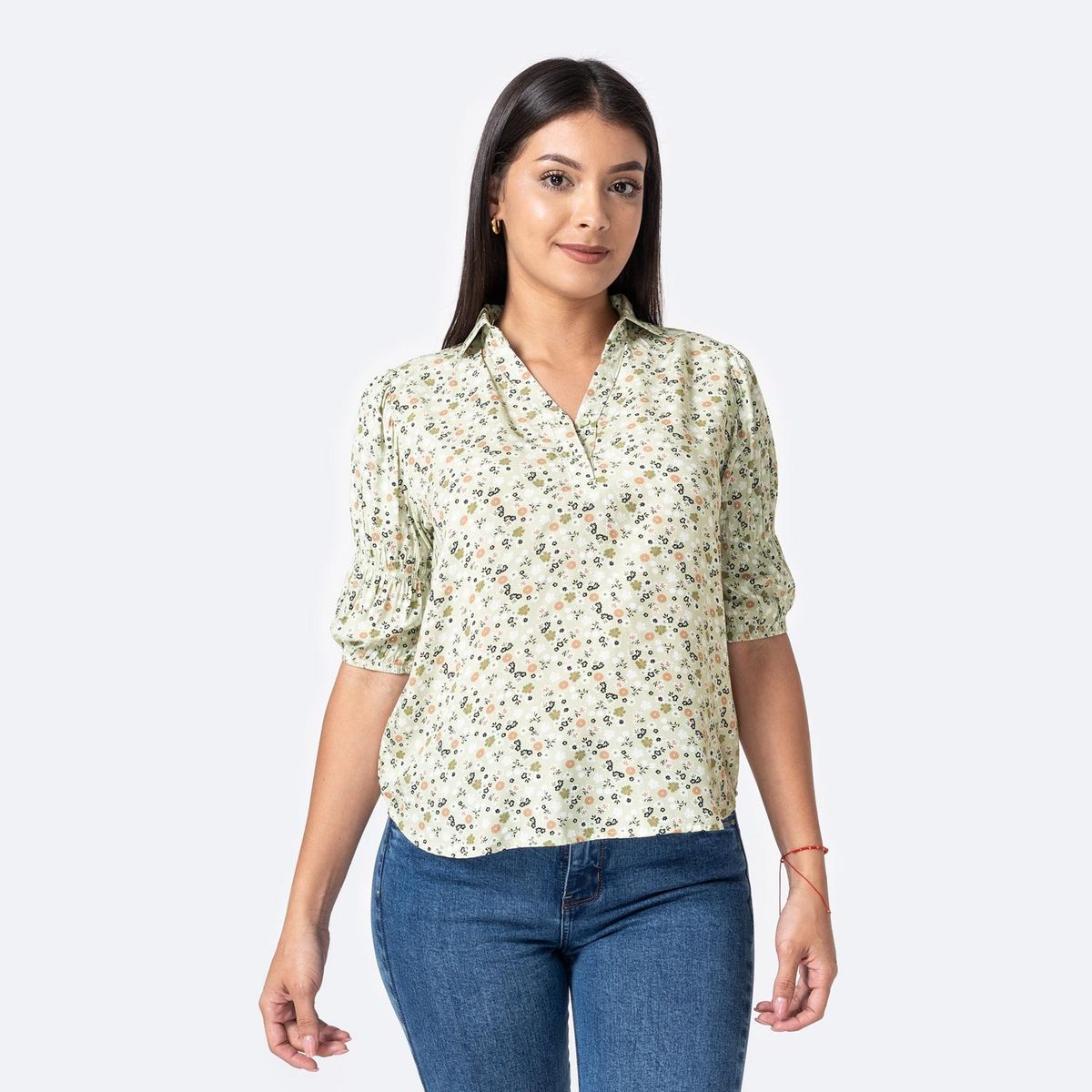 PIONIER - Blusas Popelina Leilen Pionier