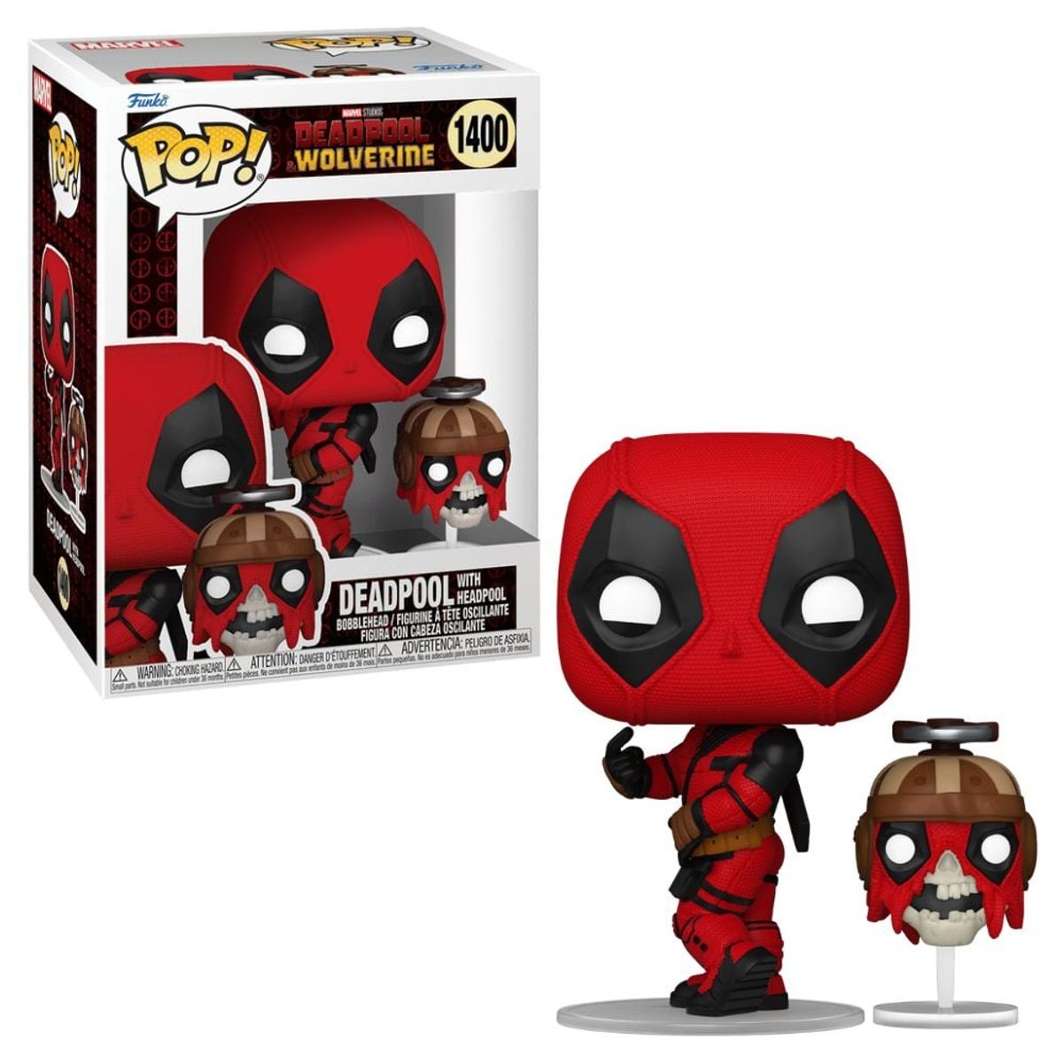 FUNKO - Funko Pop Deadpool With Headpool
